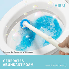 Air U+ wand refills deliver strong foam to lift stains with minimal effort.