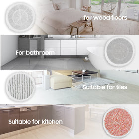 AIR U+ orange heavy-duty scrub pad for kitchen messes