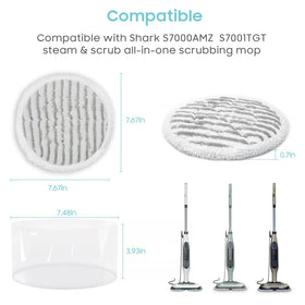 AIR U+ breathable mesh design aiding steam flow