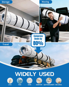 AirBaker easy-to-follow sealing steps simplify moving and organizing at home.