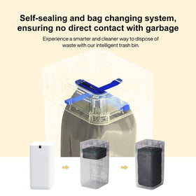 Airdeer automatic bag replacement saves time by swapping bags automatically.