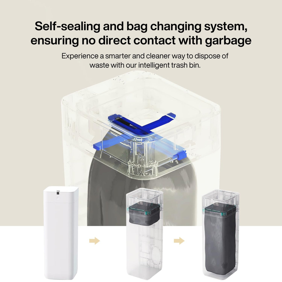 Airdeer L2 motion sensor opens lid for touchless use