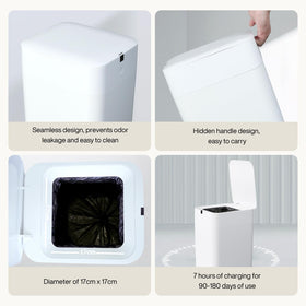 Airdeer L2 touchless operation enabling hygienic trash disposal