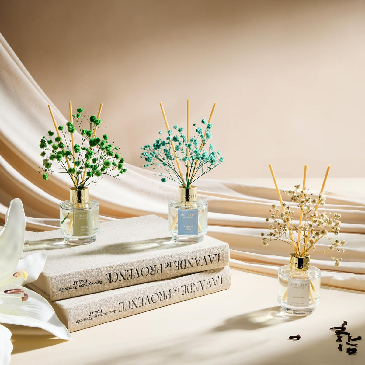 Airkeep Bedroom diffuser setup enhances relaxation and style