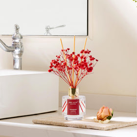 Airkeep reed diffuser Cranberry Apple bottle adding crisp sweetness to evenings