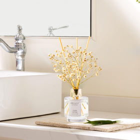 Airkeep reed diffuser showing three fragrances for mood and ambience
