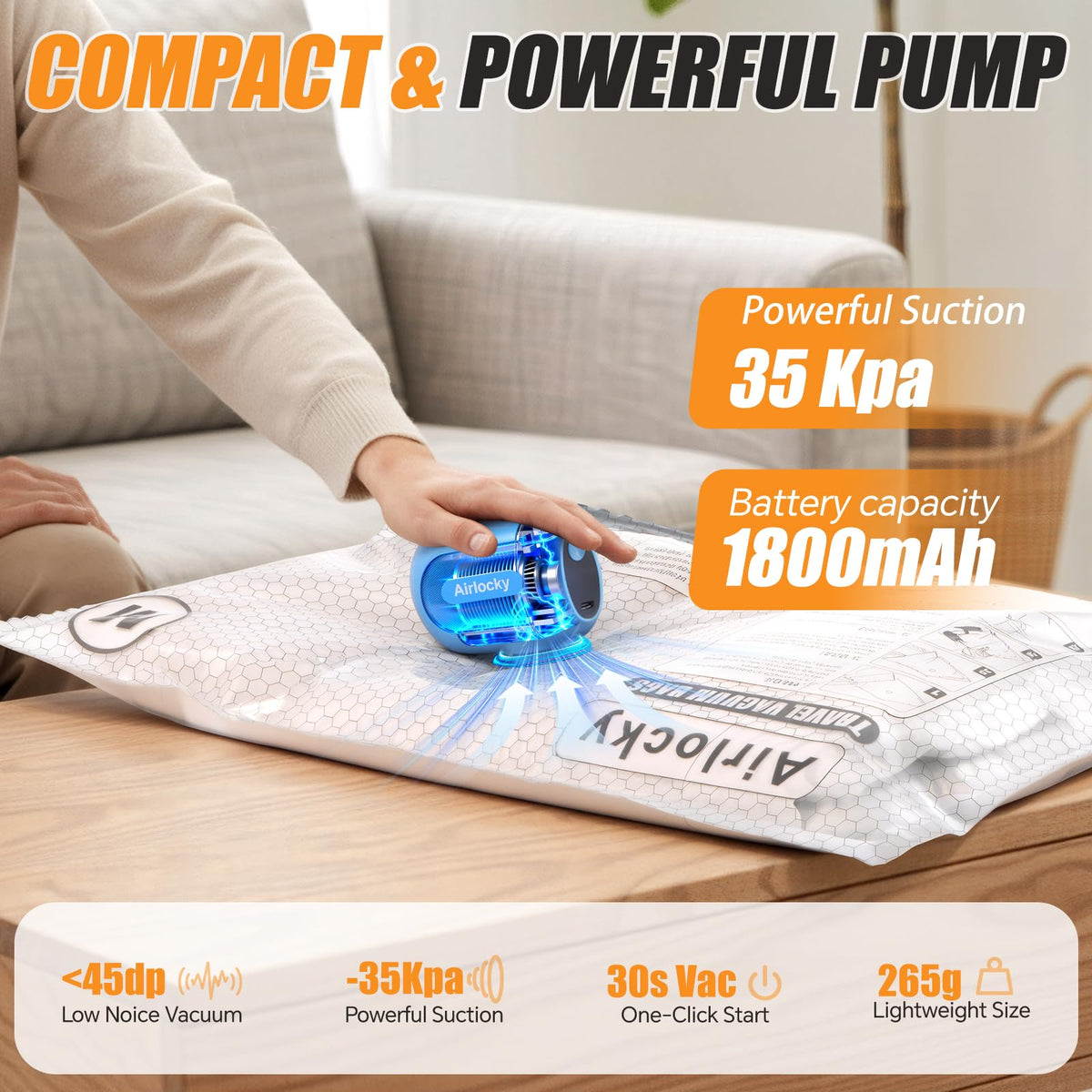 Airlocky dual air removal valve enables fast, secure deflation