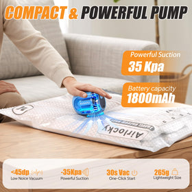 Airlocky dual air removal valve enables fast, secure deflation