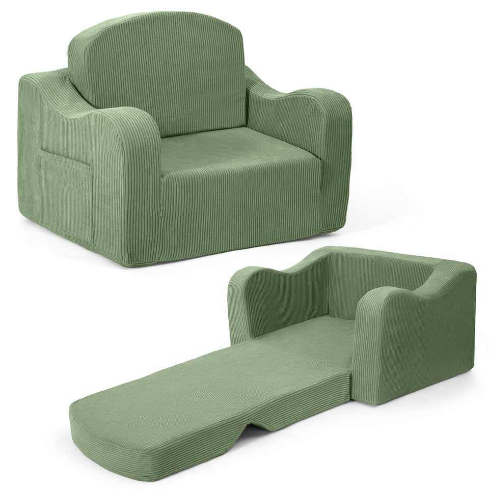 Airpanda Comfy Toddler Chair fold out mode for cozy reading moments