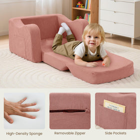 Airpanda chair includes practical pockets for books and toys.