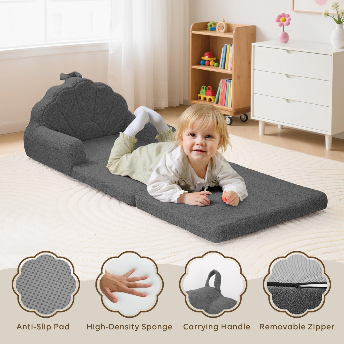 Airpanda removable washable cover makes cleanup quick and easy.