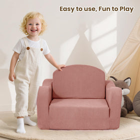Airpanda safe toddler sofa with rounded edges and durable cover.