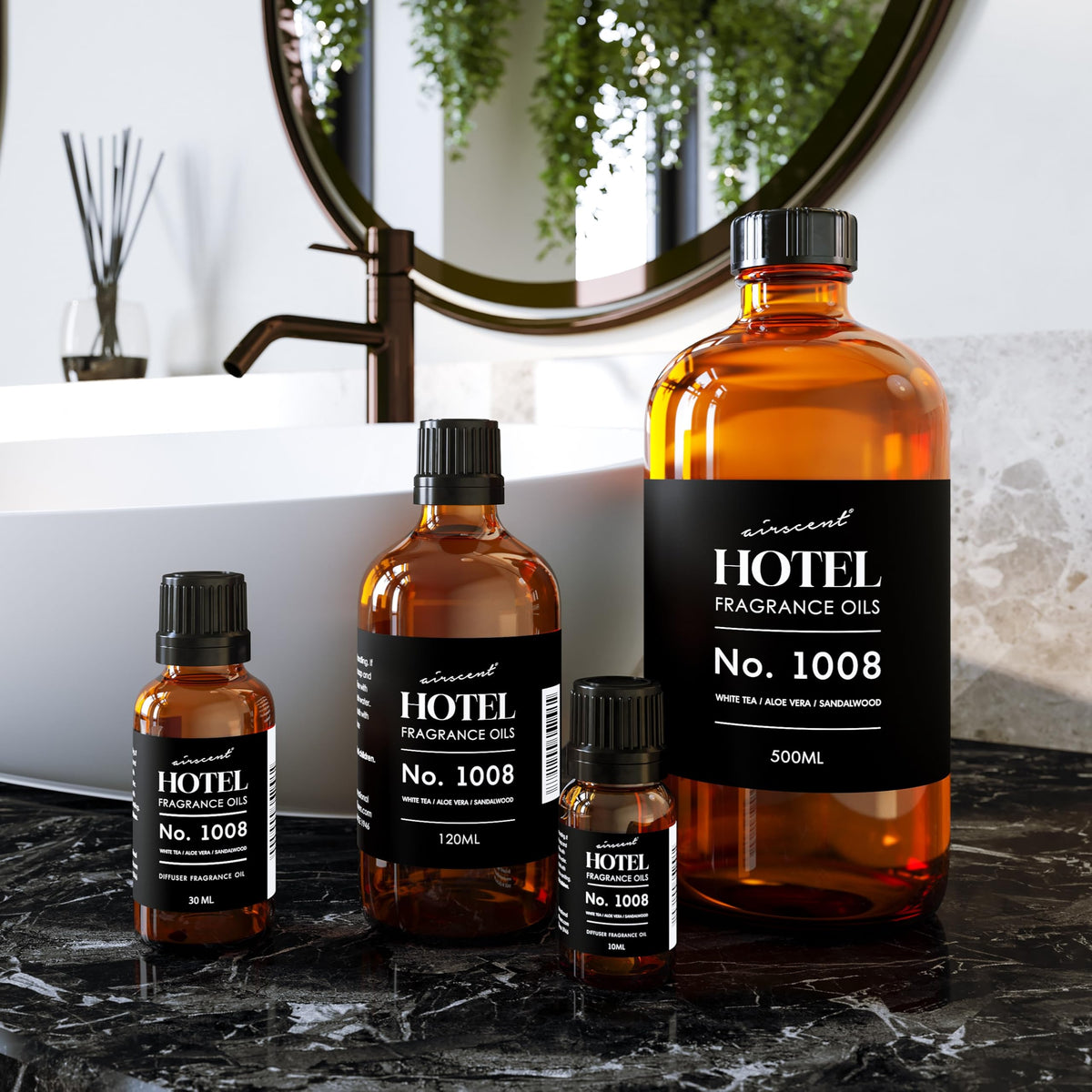 Air-Scent No. 1008 cedar vanilla note bottle warmth