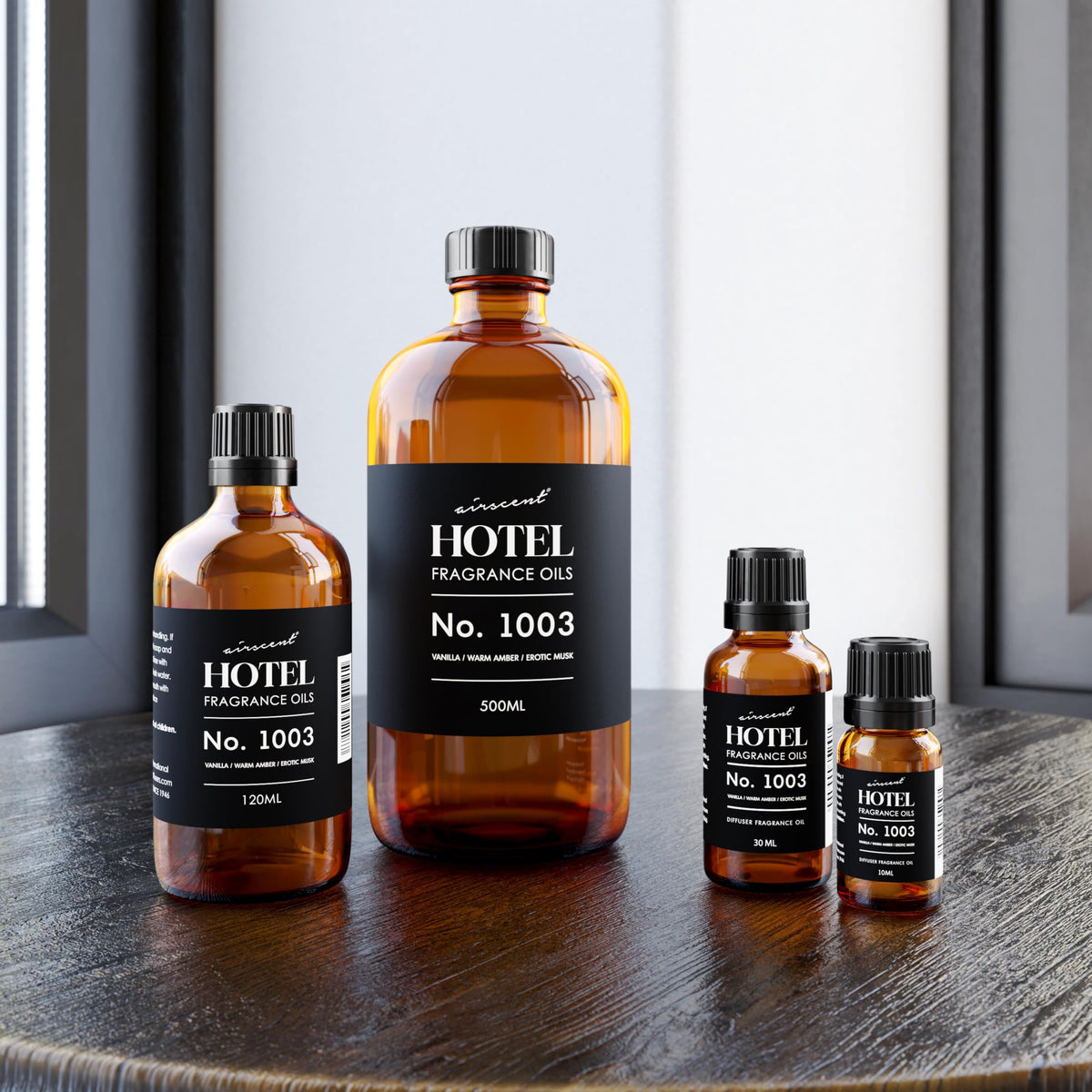 Air-Scent lemon-creme with pomegranate and peony notes for brightness.