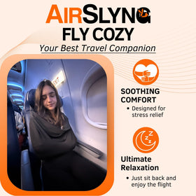 AirSlyng full-body support system adapts to various seating layouts.