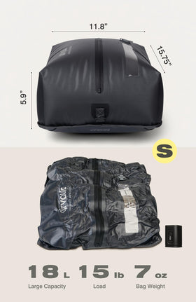 AirVault Ventures airtight zipper provides reliable seal