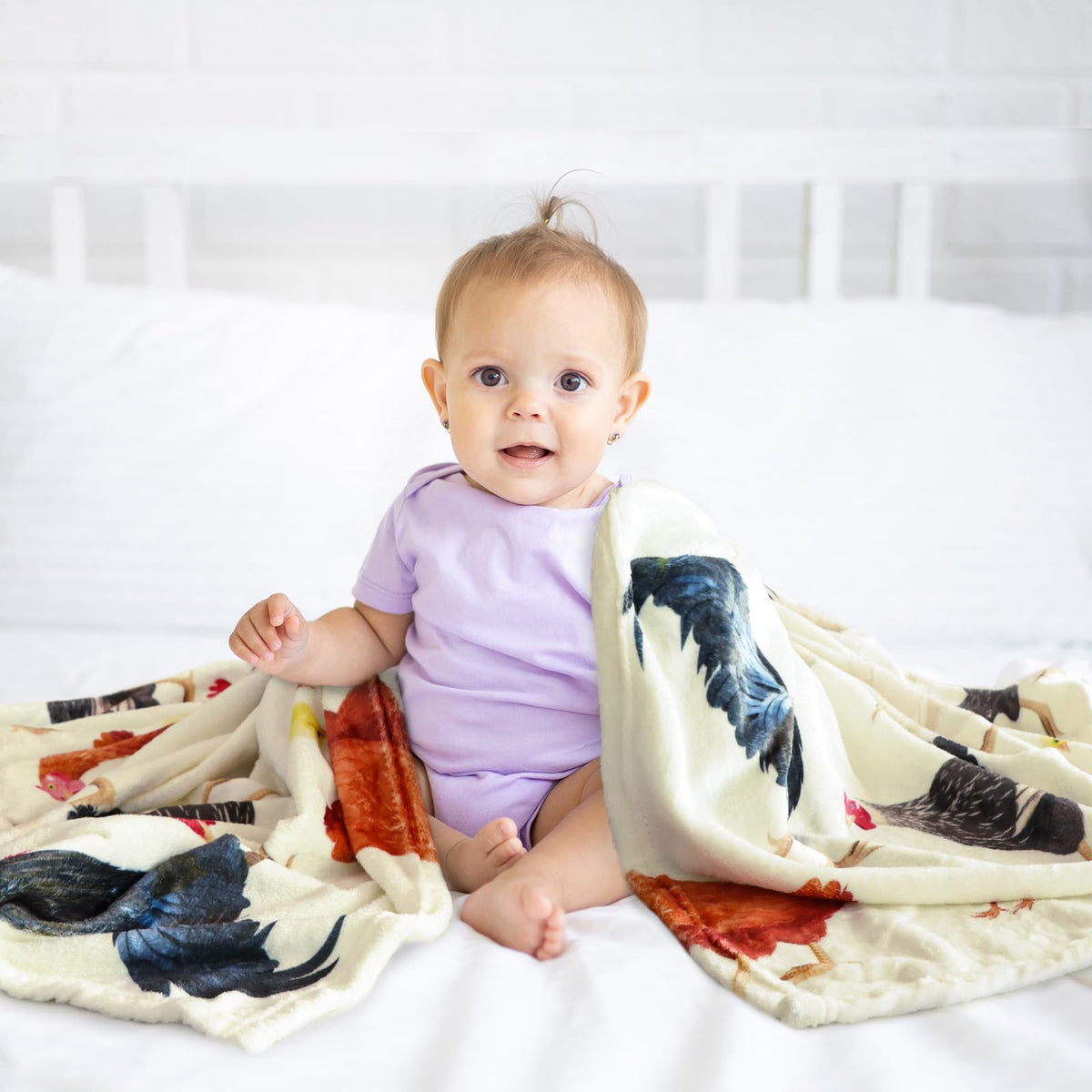 AISDE 50x60 inches blanket, ideal size for adults and kids.