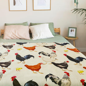 AISDE soft plush throw blanket, versatile warmth for year-round use.