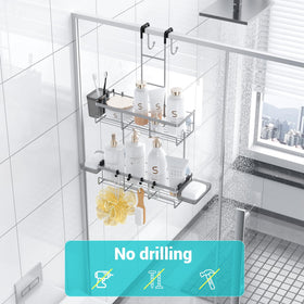 Aitatty hollow bottom drainage ensures fast drying of shelves
