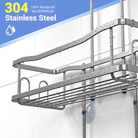 Aitatty rustproof stainless steel construction resists moisture for long-lasting use.