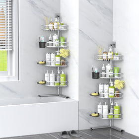 Aitatty spacious 7.4 by 7.4 inch baskets accommodate multiple products.