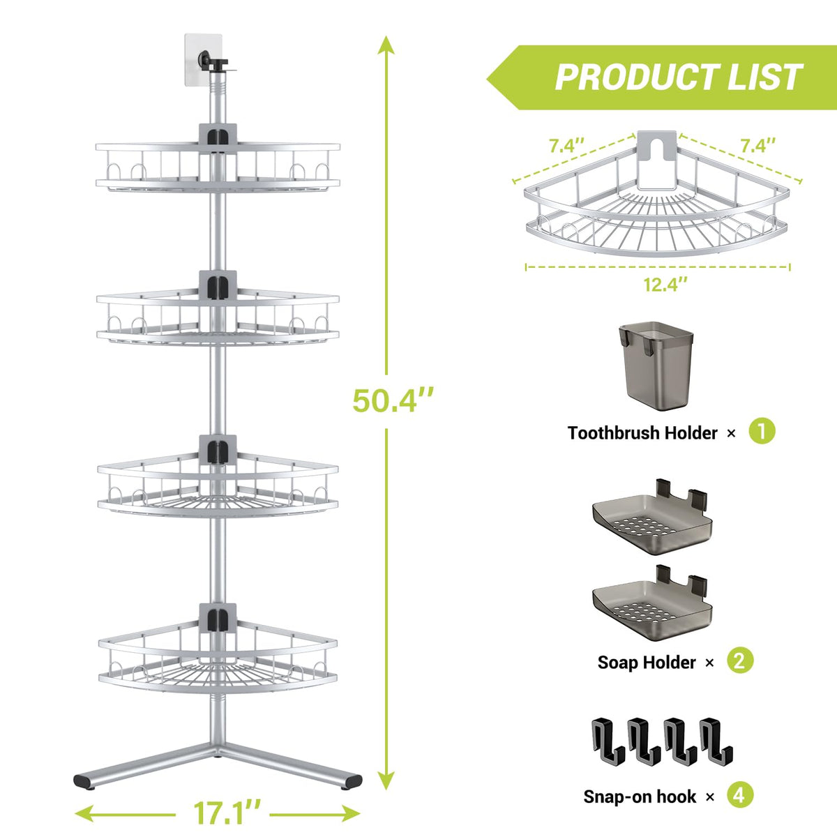 Aitatty tool-free assembly guide offers quick setup for renters and new homes.