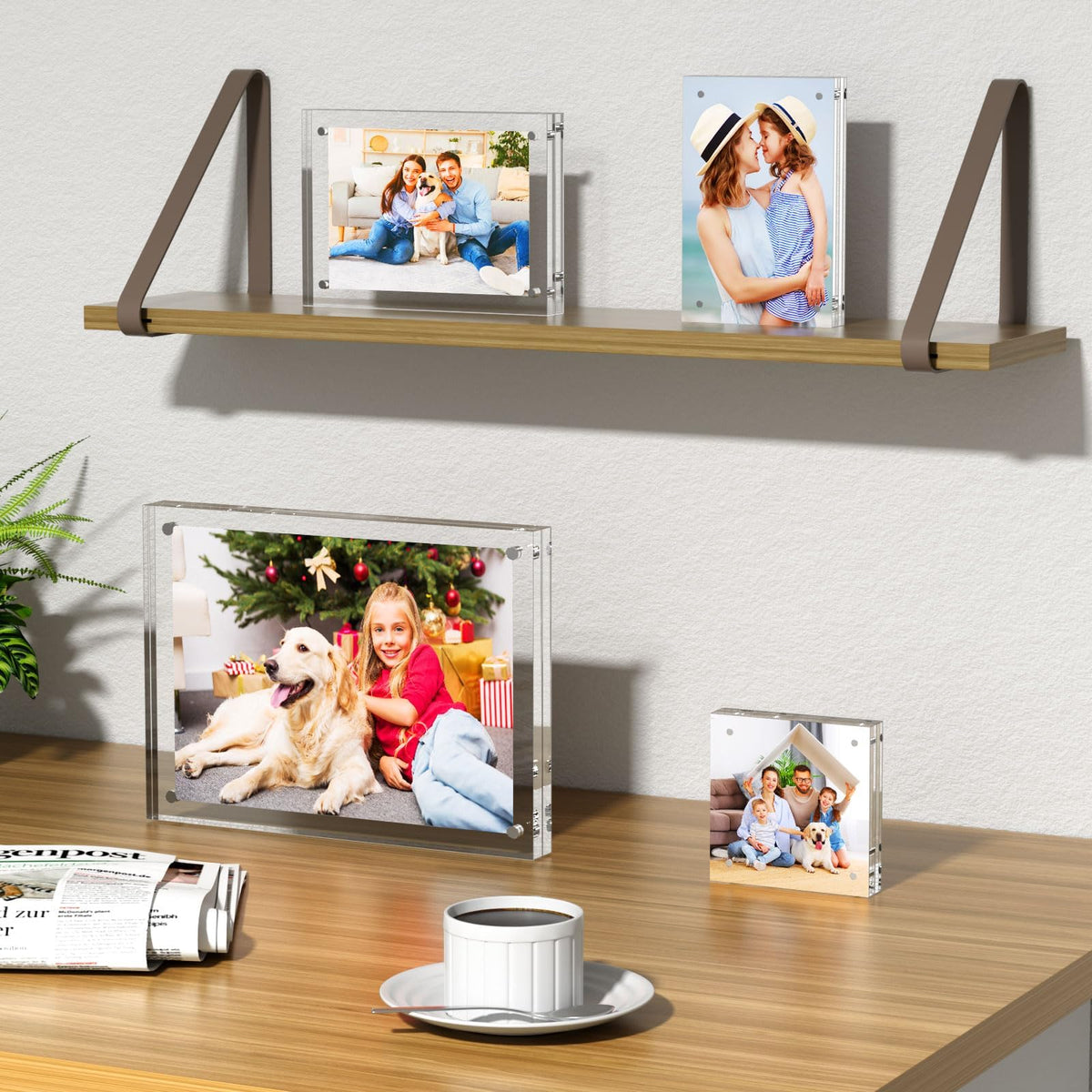 AITEE UV-protection frame helps preserve photos against sun fade.