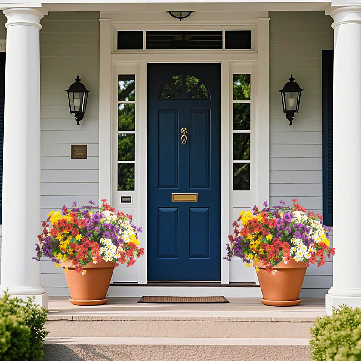 AITISOR bendable stems enable flexible arrangements in planters or baskets.