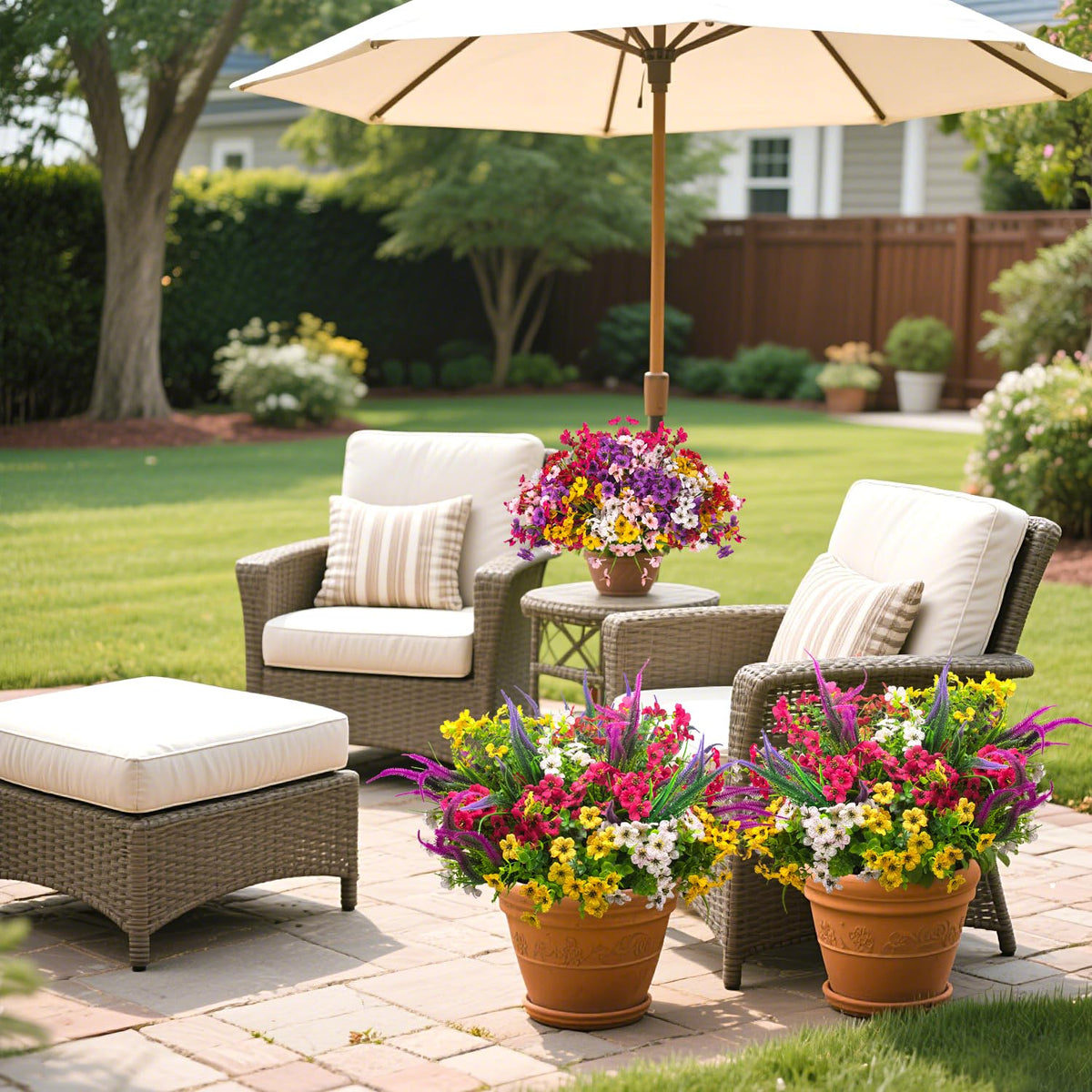AITISOR lavender fuchsia bundle provides vibrant focal points in any arrangement.