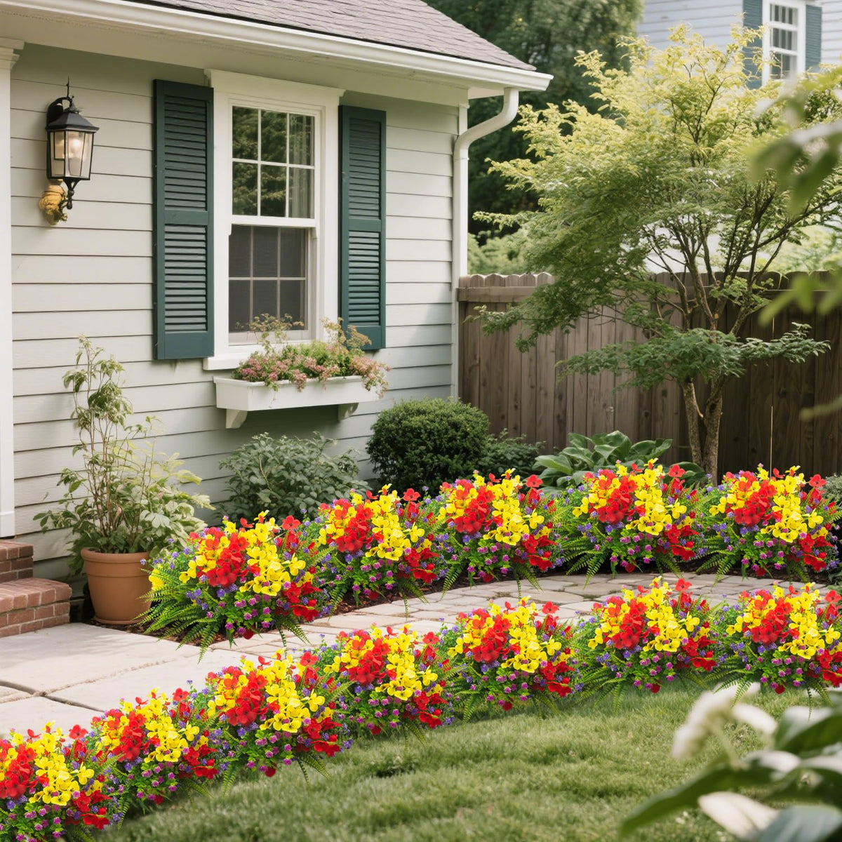 AITISOR maintenance-free fern appearance stays fresh through every season.