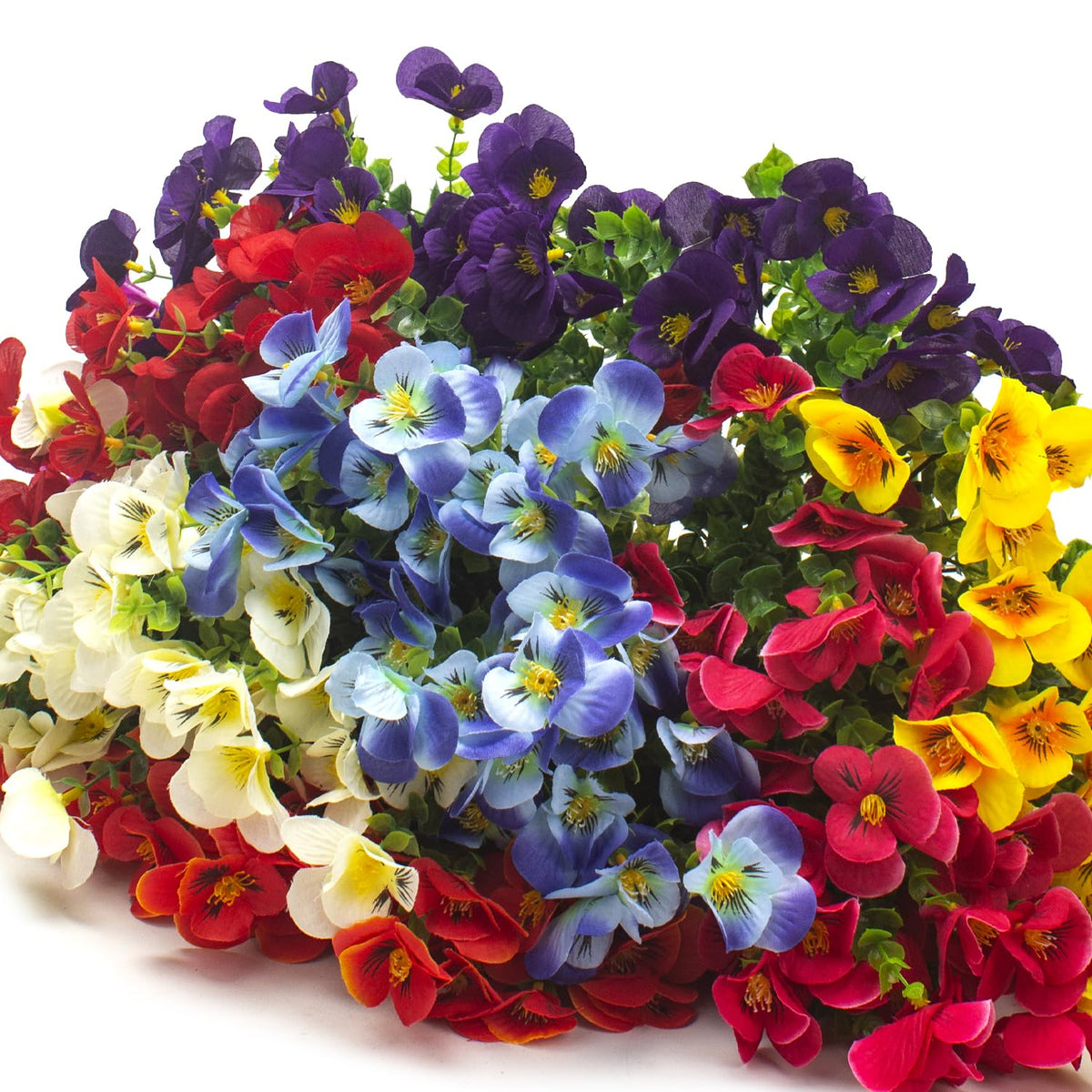 AITISOR ready-to-hang faux flowers with adjustable stems for easy setup.