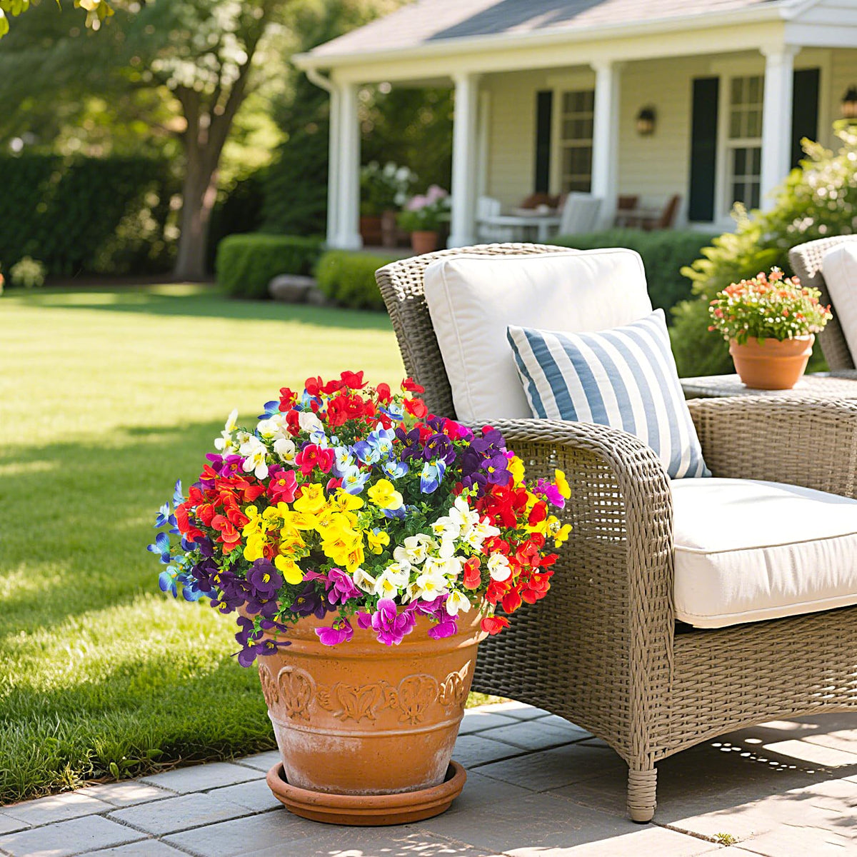 AITISOR zero-maintenance outdoor plants stay vibrant without watering.