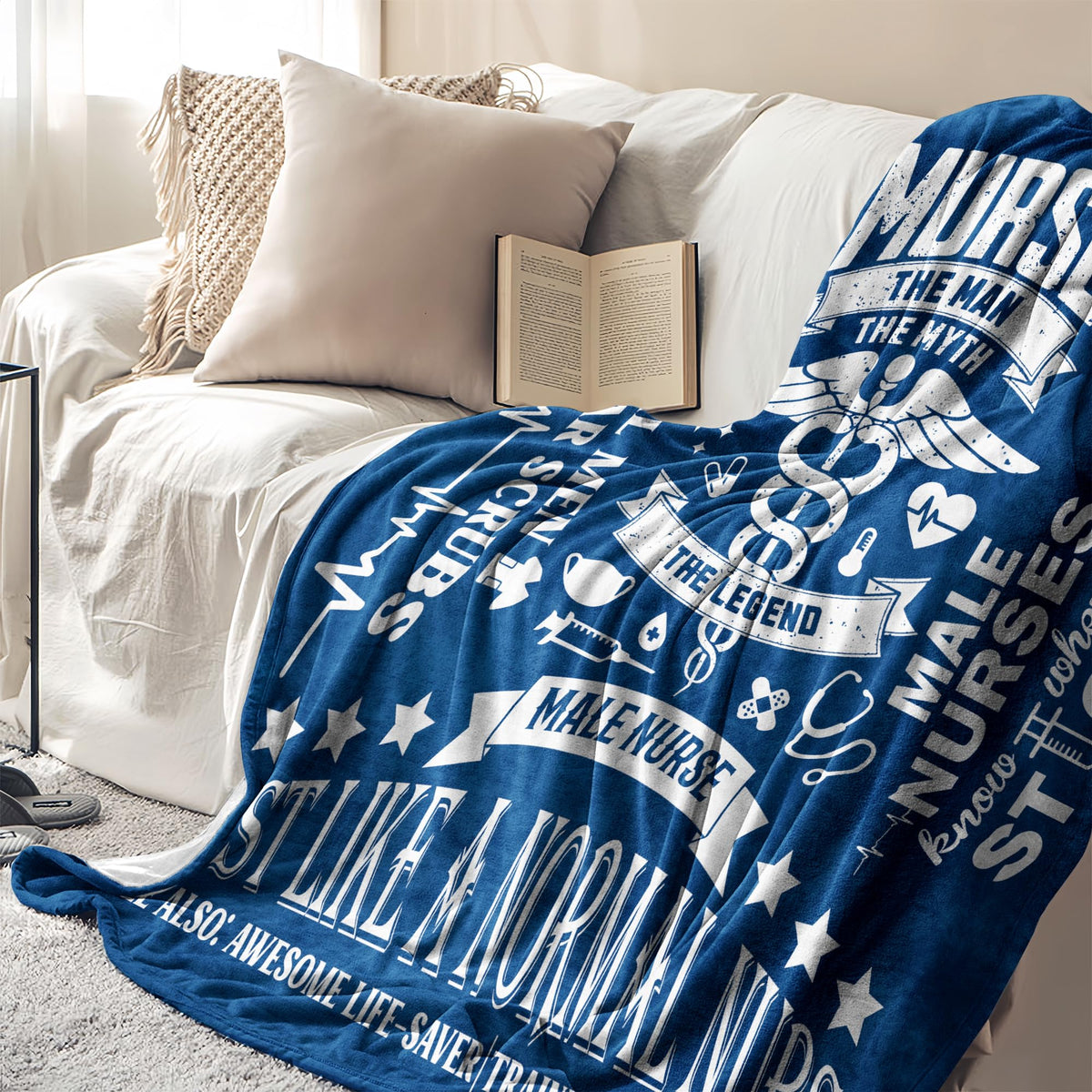 AIYUBOFUN durable machine washable blanket withstands daily wear and cleaning.