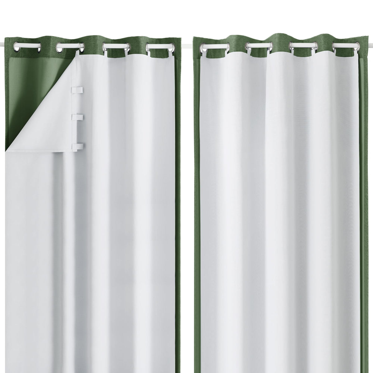 Aiyufeng blackout liner two-panel set blocks light for daytime rest.
