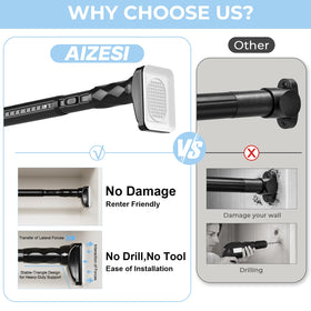 AIZESI one-click extension design enables quick length adjustment.
