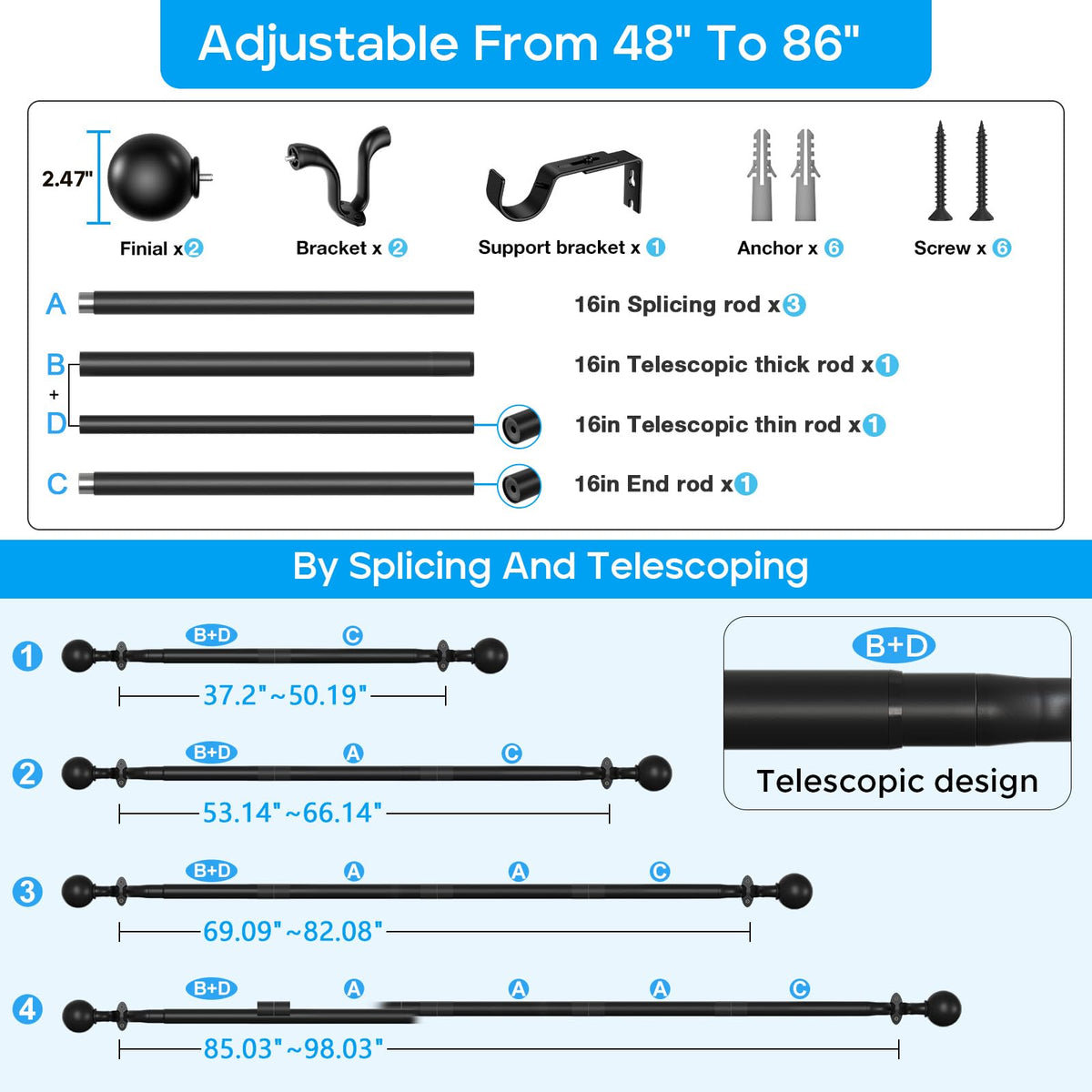 AIZESI light-blocking demonstration helps reduce glare and improve room darkness.