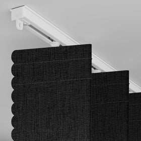 AJAZZ accordion-pleat hidden design saves space and keeps look neat