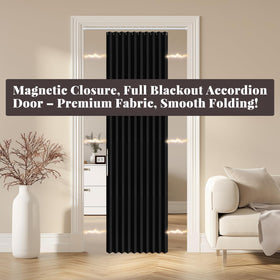 AJAZZ living room doorway curtain adds privacy with sleek style.
