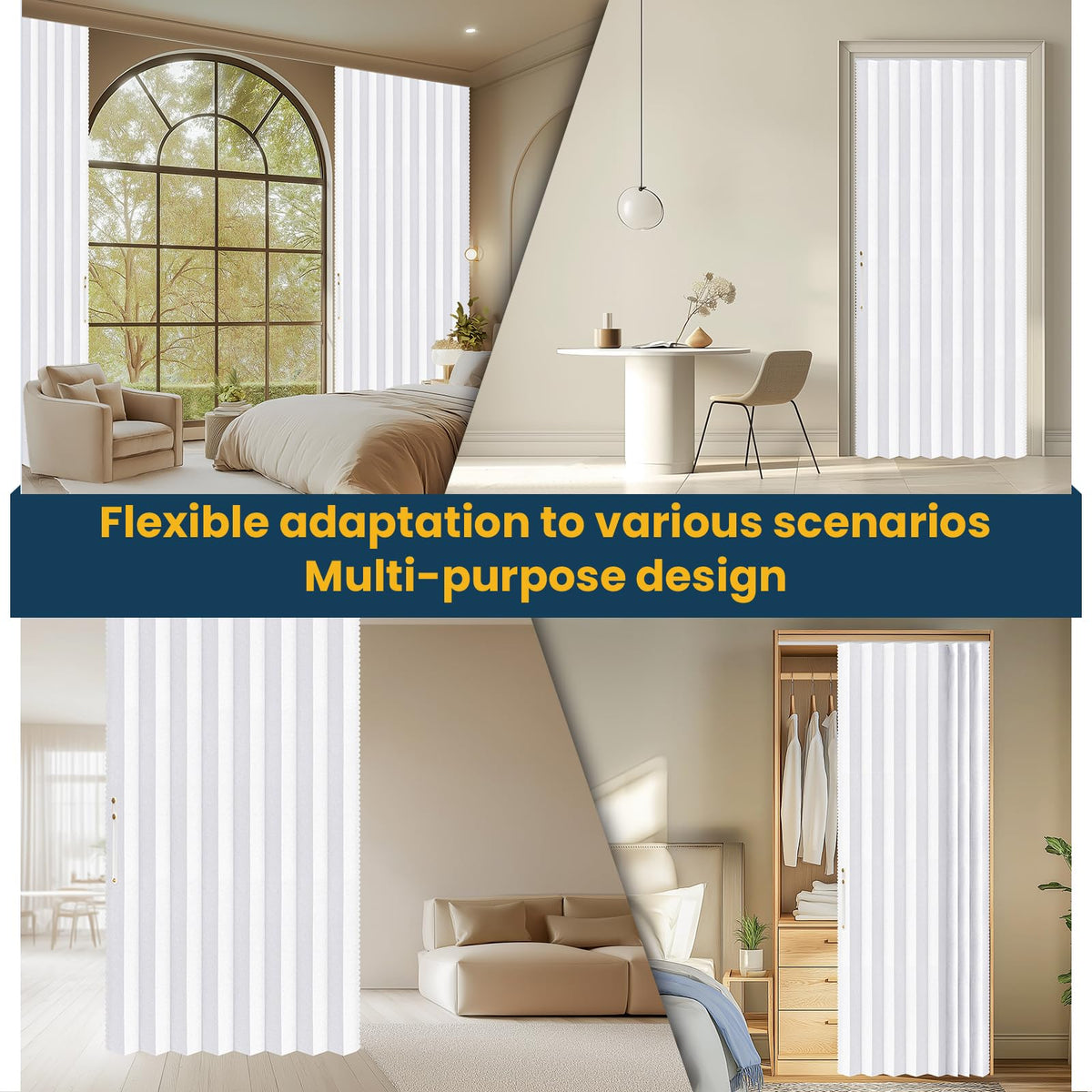 AJAZZ machine-washable polyester fabric ensures simple cleaning and freshness