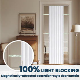 AJAZZ white curtain adds clean modern look while preserving privacy