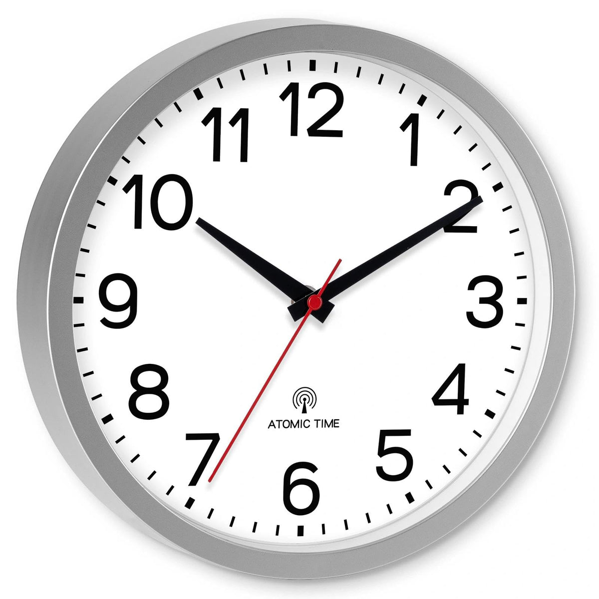AKCISOT clock dial with high contrast display improves readability from across the room.
