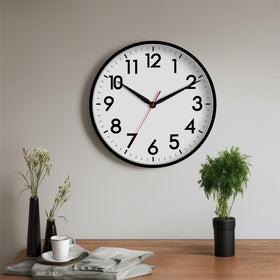 AKCISOT wall clock ideal for living rooms and offices as a decorative focal point.