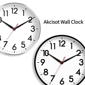 AKCISOT silent sweep movement for peaceful, distraction-free rooms.