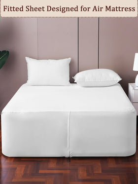 Akicia queen air mattress sheet is easy to care and machine washable.