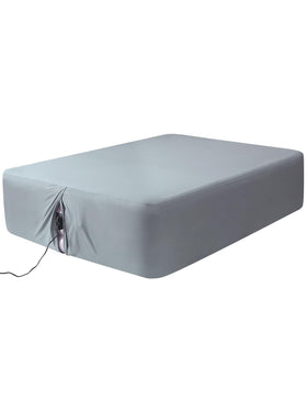 Akicia queen air mattress fitted sheet with deep pocket provides a secure, snug fit.