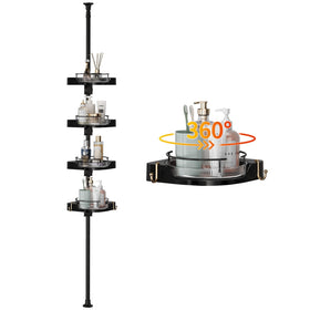 Akinbas shower caddy with 360° rotation for easy reach