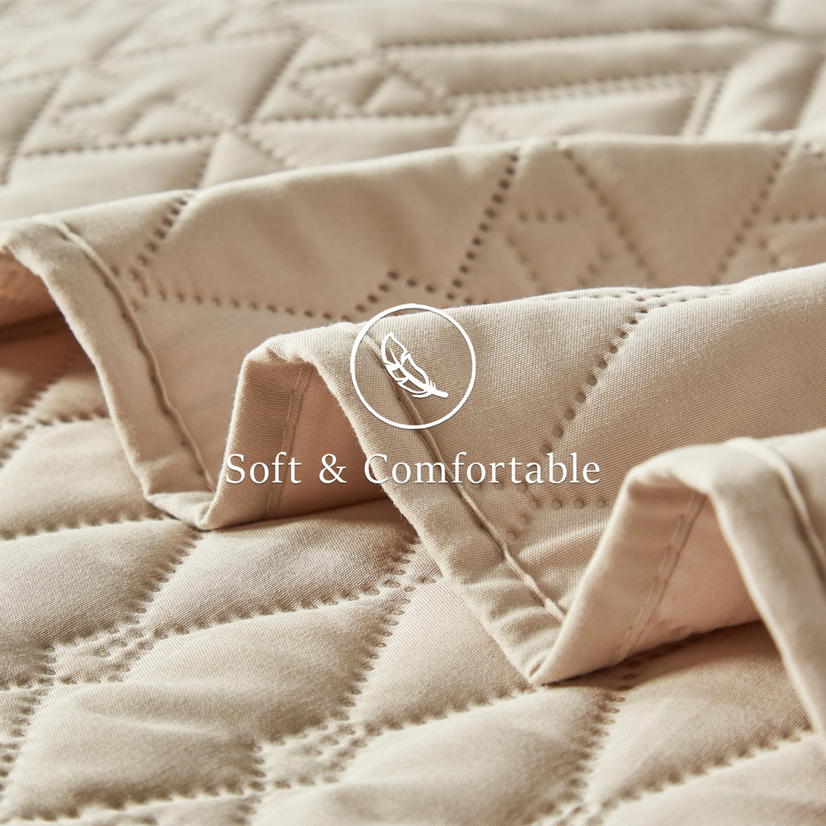 Akkialla colorfast dyes resist fading for long-lasting beige tones.