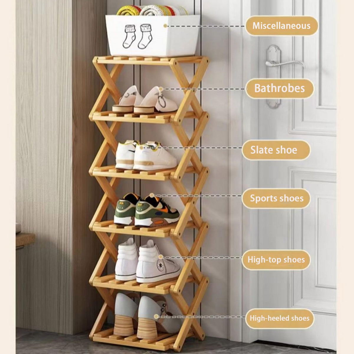 Akloya multiuse unit suitable for towels or books in a bathroom or hallway.