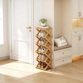 Akloya renewable bamboo design emphasizes eco-friendly, easy-to-clean storage.