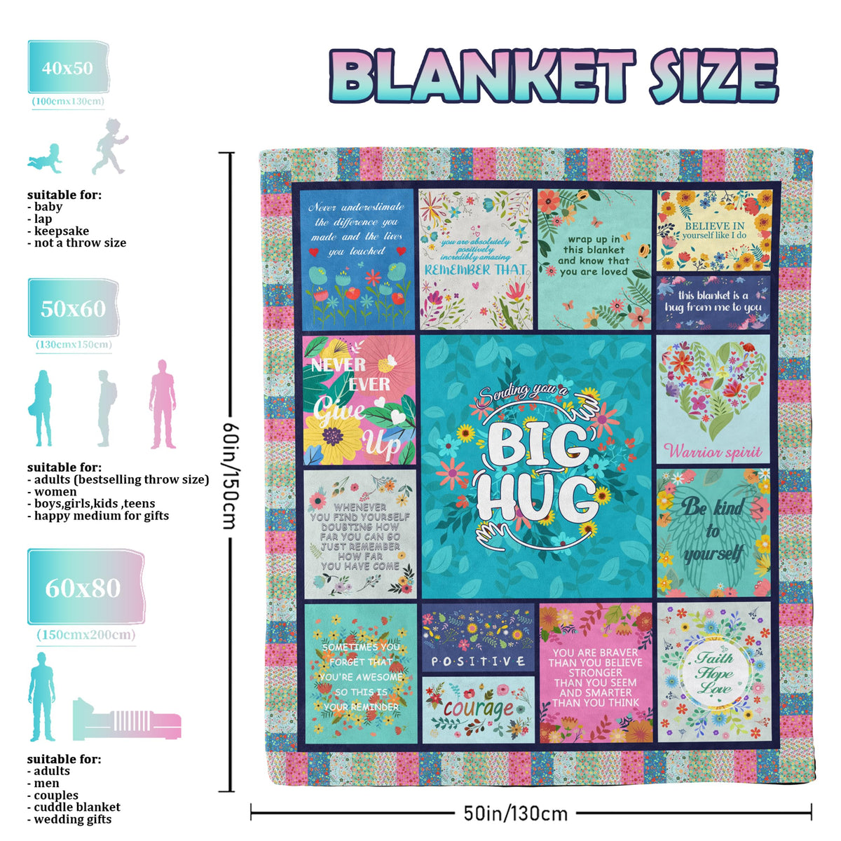 Akoigun multipurpose comfort blanket ideal indoors and outdoors.